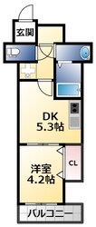 GARDENIA高井田の物件間取画像